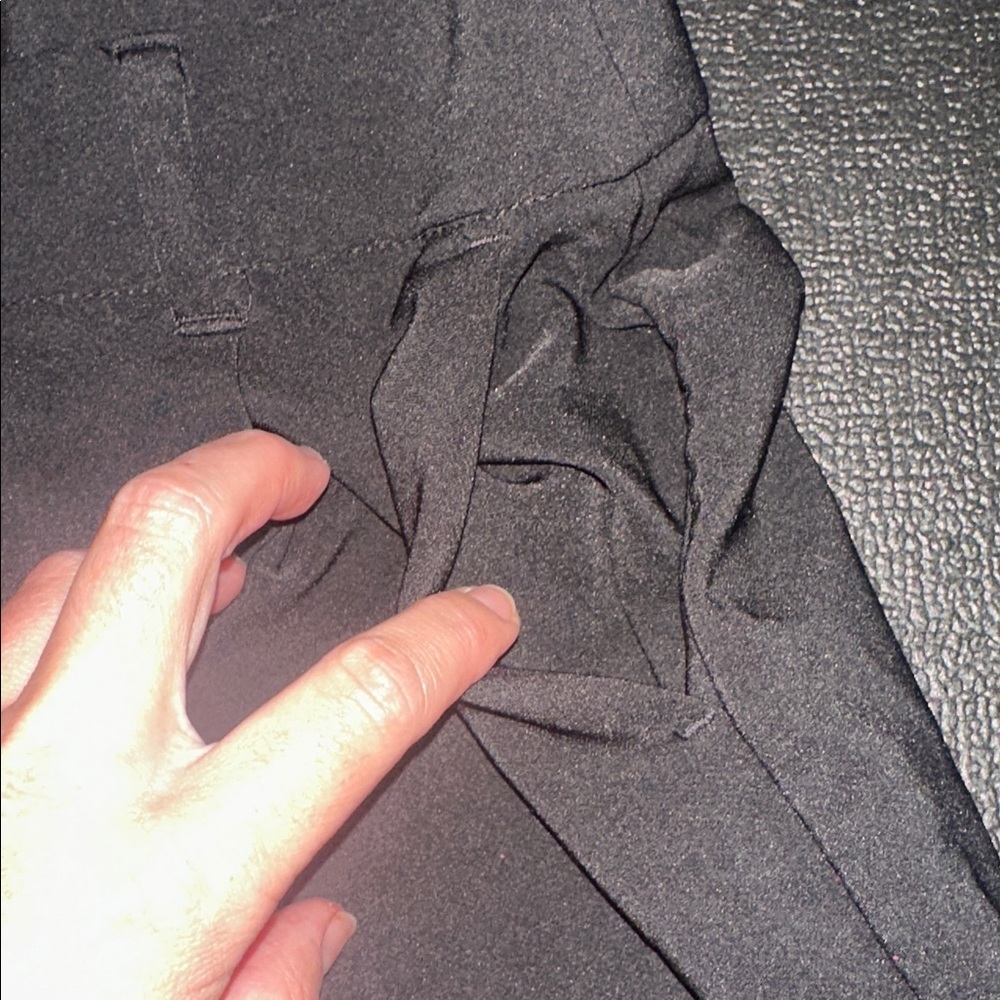 Maurices Sleek Black Pants 8 short - Picture 2 of 10